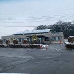 雪のサンヒルズ。